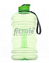 FitRule бутылка 2.2 л. Зеленая (прозрачная, с защелкивающейся крышкой)